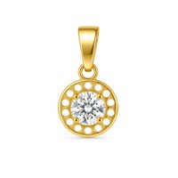 Charm Idee Preziose dal 1987 Woman in Yellow Gold Zircone IP.CHK18G/230